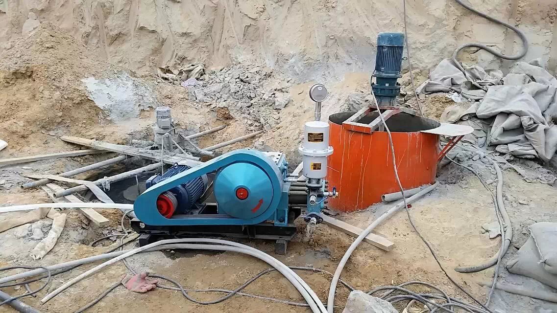 西塞山顶管注浆