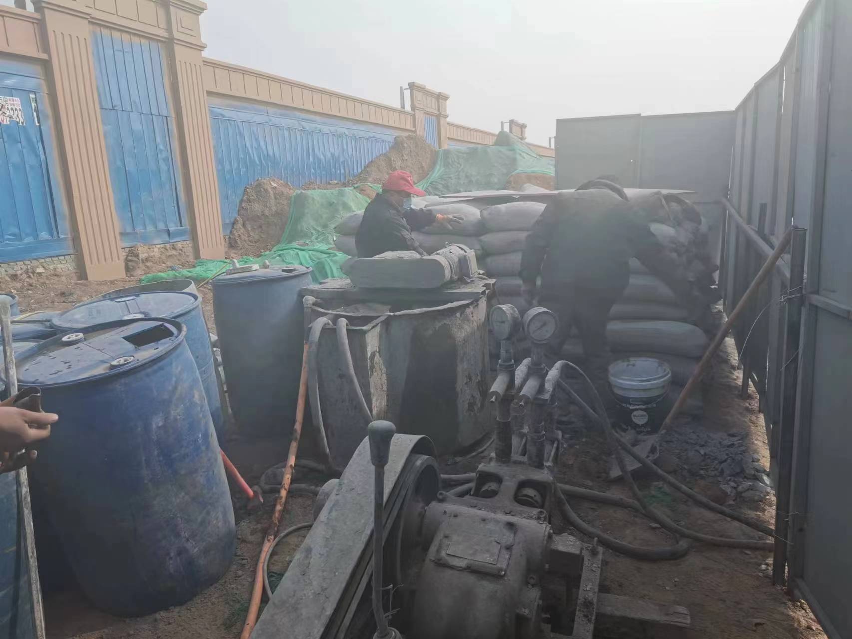 西塞山房屋下沉注浆